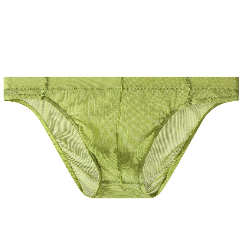 Men's Shiny Ice Silk Mesh Briefs Low Rise U-convex Sexy Breathable Underwear
Men's Shiny Ice Silk Mesh Briefs Low Rise U-convex Sexy Breathable Underwear