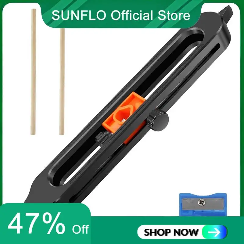 SUNFLO Contour Scribe Tool With Lock Adjustable Contour Gauge Scribe Tool With 2 Pencils Edge Corner Measuring Duplicator
SUNFLO Contour Scribe Tool With Lock Adjustable Contour Gauge Scribe Tool With 2 Pencils Edge Corner Measuring Duplicator