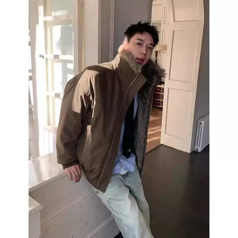 Fur Collar Olive Jackets Mens Wool Stadium Varsity College Campus Thermal Embroidered Padded Warm Winter Autumn Navy Red White
Fur Collar Olive Jackets Mens Wool Stadium Varsity College Campus Thermal Embroidered Padded Warm Winter Autumn Navy Red White