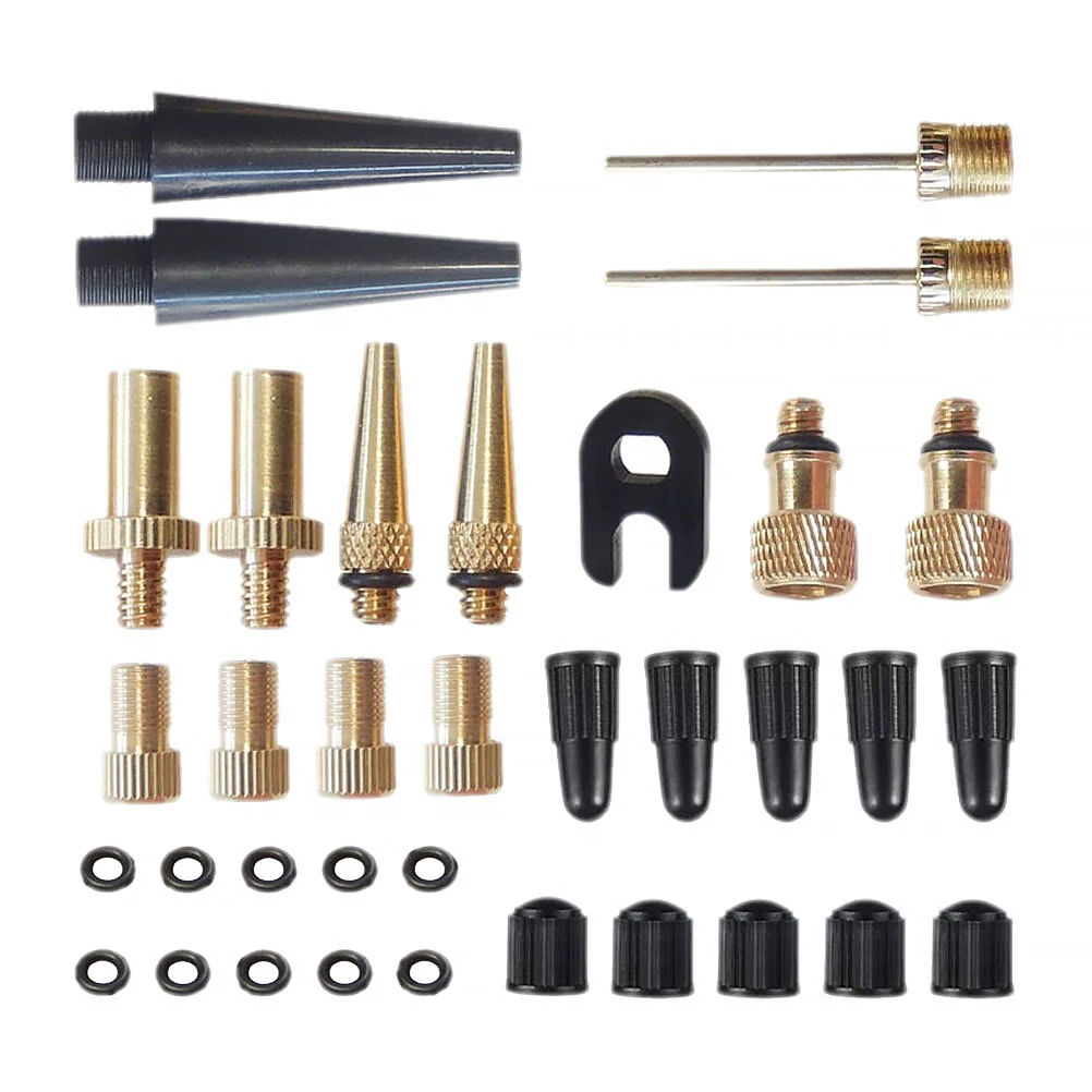 30 Pcs/set Tire Air Pump Valve for Inflatables Gas Nozzle Needle Inflator Kit Schrader Adaptor
30 Pcs/set Tire Air Pump Valve for Inflatables Gas Nozzle Needle Inflator Kit Schrader Adaptor
