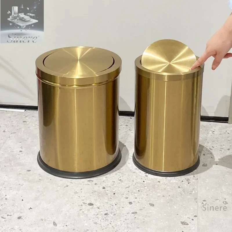 Living room trash can household large kitchen bathroom car shake cover type high value stainless steel office drum
Living room trash can household large kitchen bathroom car shake cover type high value stainless steel office drum