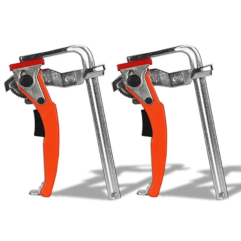 2PCS 160x60mm Quick Guide Rail Clamp Carpenter Quick Release F Clip For MFT & Guide Rail System Desktop Hole Table Clip
2PCS 160x60mm Quick Guide Rail Clamp Carpenter Quick Release F Clip For MFT & Guide Rail System Desktop Hole Table Clip