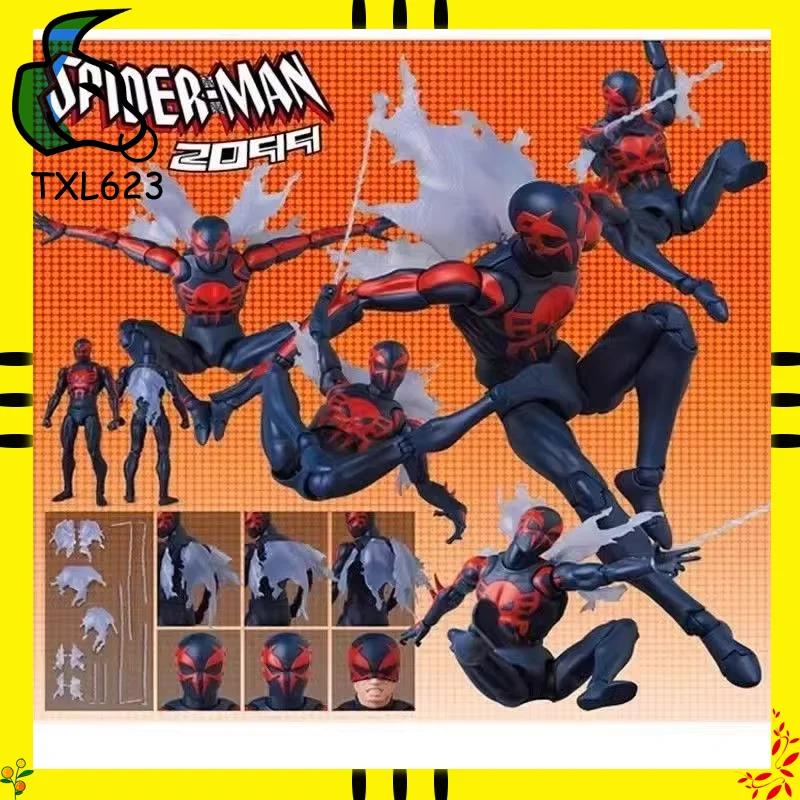In Stock MAFEX 239 Spider-Man 2099 Action Figure 16cm Web Claws&Multiple Hands Articulated Joints Collector Gift for Fans 
In Stock MAFEX 239 Spider-Man 2099 Action Figure 16cm Web Claws&Multiple Hands Articulated Joints Collector Gift for Fans