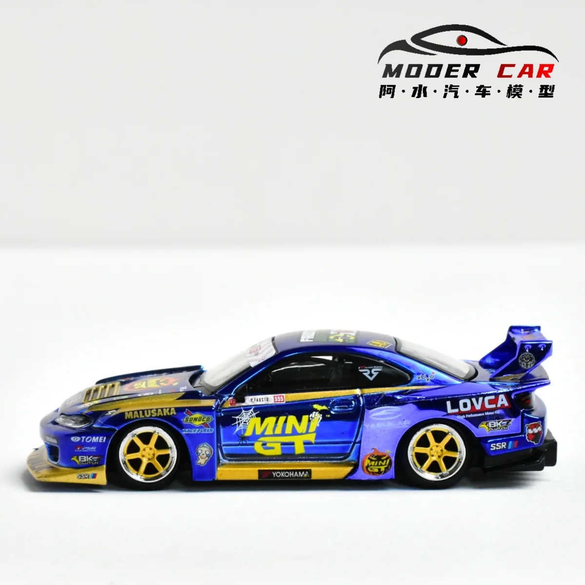 MINIGT TSM 1185 1:64 Adults Hobby LB S15 SILVIA Diecast Model Car
MINIGT TSM 1185 1:64 Adults Hobby LB S15 SILVIA Diecast Model Car
