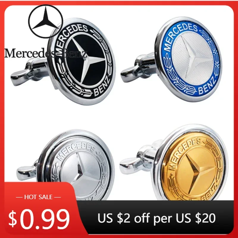 Car Sticker 45mm Car Front Emblem Badge Modified Bonnet Chrome Hood Cover for Mercedes Benz W203 W204 C E S Class W210 W211 W220
Car Sticker 45mm Car Front Emblem Badge Modified Bonnet Chrome Hood Cover for Mercedes Benz W203 W204 C E S Class W210 W211 W220