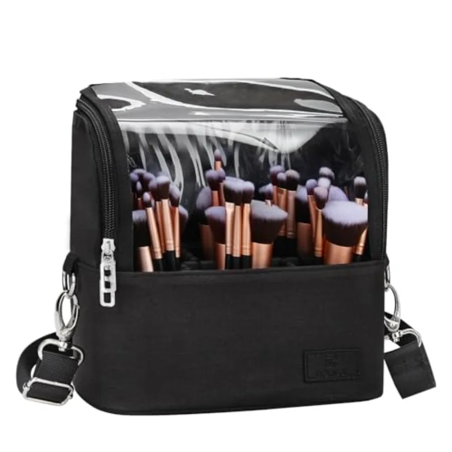 Makeup Brush Bag, Makeup Brush Holder Travel Stand-up Makeup Cup Large Makeup Brush Organizer Case Professional Cosmetic Bag Ar
Makeup Brush Bag, Makeup Brush Holder Travel Stand-up Makeup Cup Large Makeup Brush Organizer Case Professional Cosmetic Bag Ar