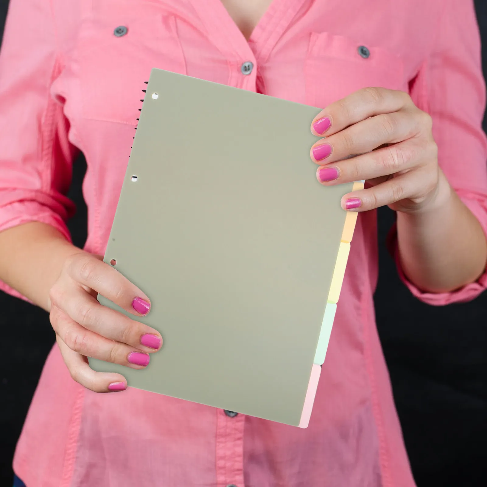 10Pcs Colorful Binder Dividers Labels Smooth Surface Multispecification Index Pages for Office Notebook Organizer Refill Index
10Pcs Colorful Binder Dividers Labels Smooth Surface Multispecification Index Pages for Office Notebook Organizer Refill Index