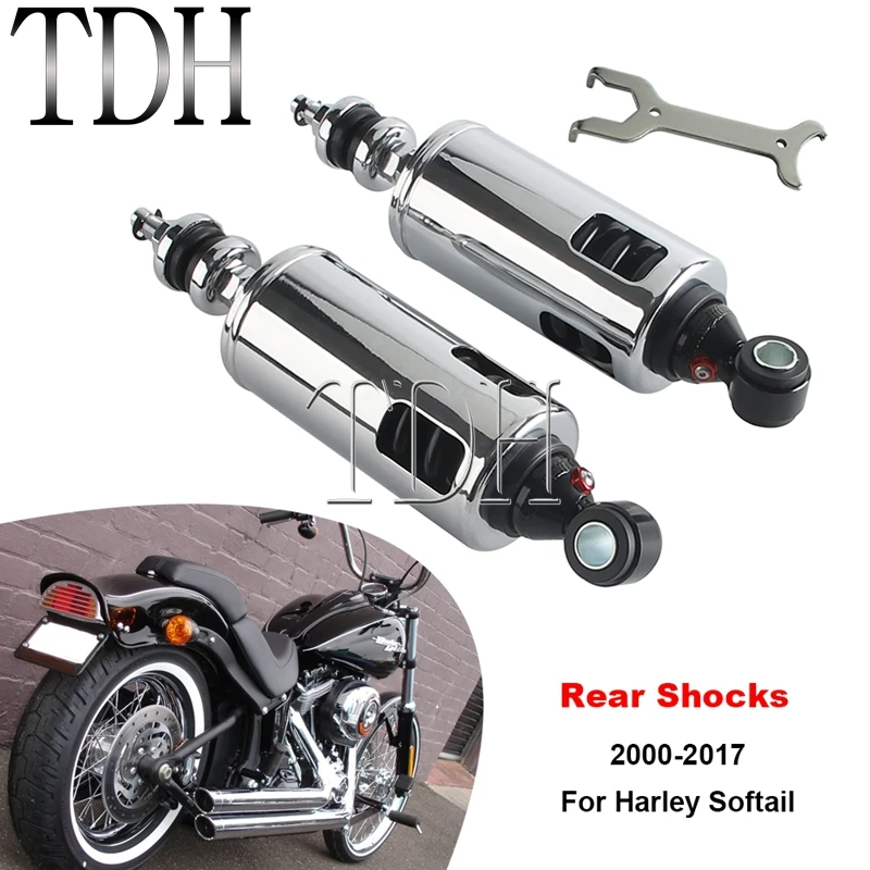 Motorcycle 2" Lowering Rear Shocks Suspension For Harley Softail Blackline FXS Breakout FXSB Cross Bones Springer FLSTSB Deluxe
Motorcycle 2" Lowering Rear Shocks Suspension For Harley Softail Blackline FXS Breakout FXSB Cross Bones Springer FLSTSB Deluxe