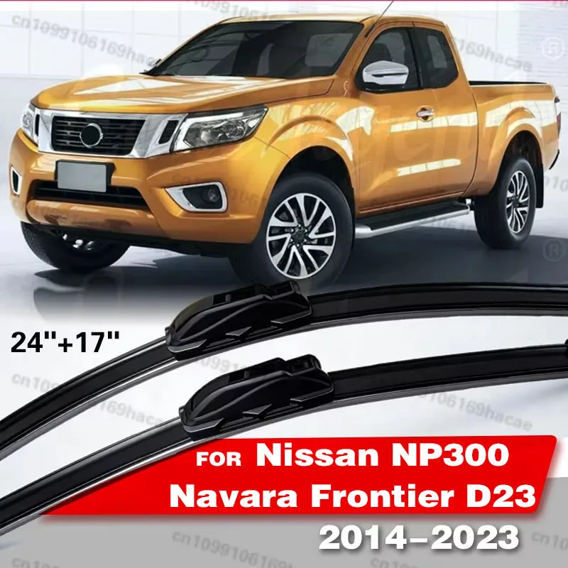 Car Front Wiper Blades For Nissan NP300 Navara Frontier D23 2014~2023 Window Windshield Windscreen Brushes Auto Replacement Part
Car Front Wiper Blades For Nissan NP300 Navara Frontier D23 2014~2023 Window Windshield Windscreen Brushes Auto Replacement Part