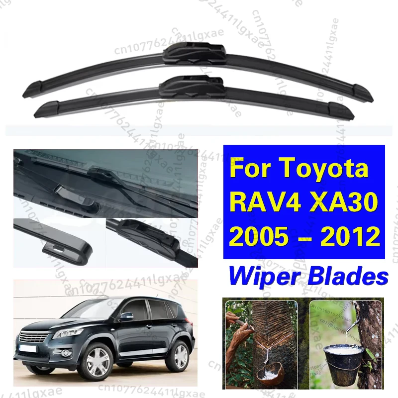 Car Wiper Front Wiper Blades For Toyota RAV4 XA30 2005 - 2012 2011 2010 2009 2008 Windshield Windscreen Window Wipers 24"+16"
Car Wiper Front Wiper Blades For Toyota RAV4 XA30 2005 - 2012 2011 2010 2009 2008 Windshield Windscreen Window Wipers 24"+16"
