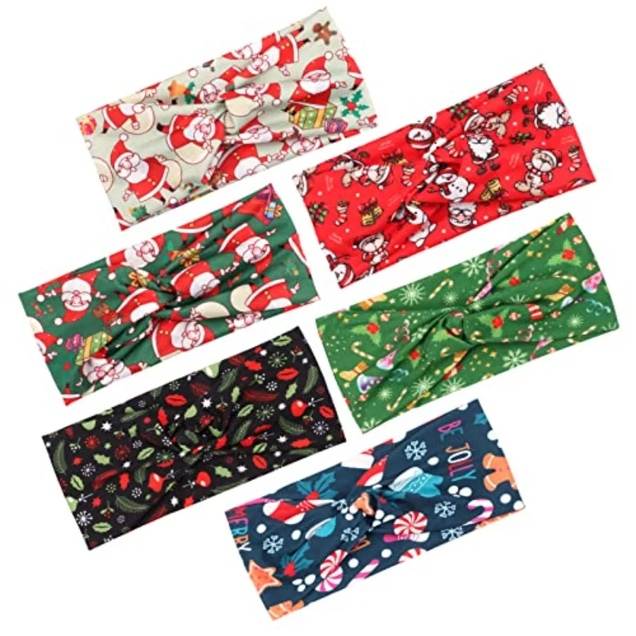 Lonext Christmas Headbands Set for Women Hair Wraps Wide Elastic Hair Bands Bohemian Non Slip Workout Cross Twisted Turban Head
Lonext Christmas Headbands Set for Women Hair Wraps Wide Elastic Hair Bands Bohemian Non Slip Workout Cross Twisted Turban Head