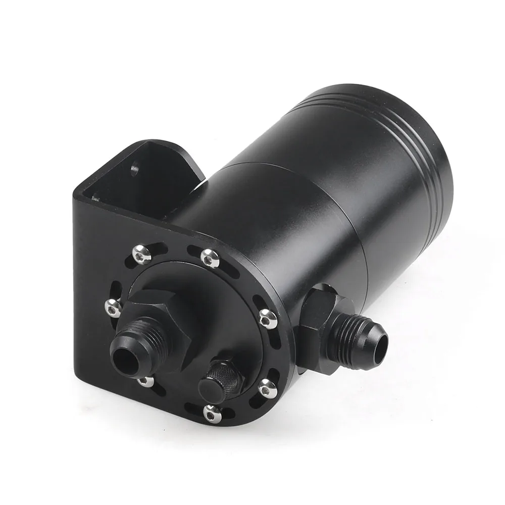 Universal Aluminum Oil Catch Can Round 3/4L with AN10 Fittings Racing Turbo Oil Catch Tank
Universal Aluminum Oil Catch Can Round 3/4L with AN10 Fittings Racing Turbo Oil Catch Tank