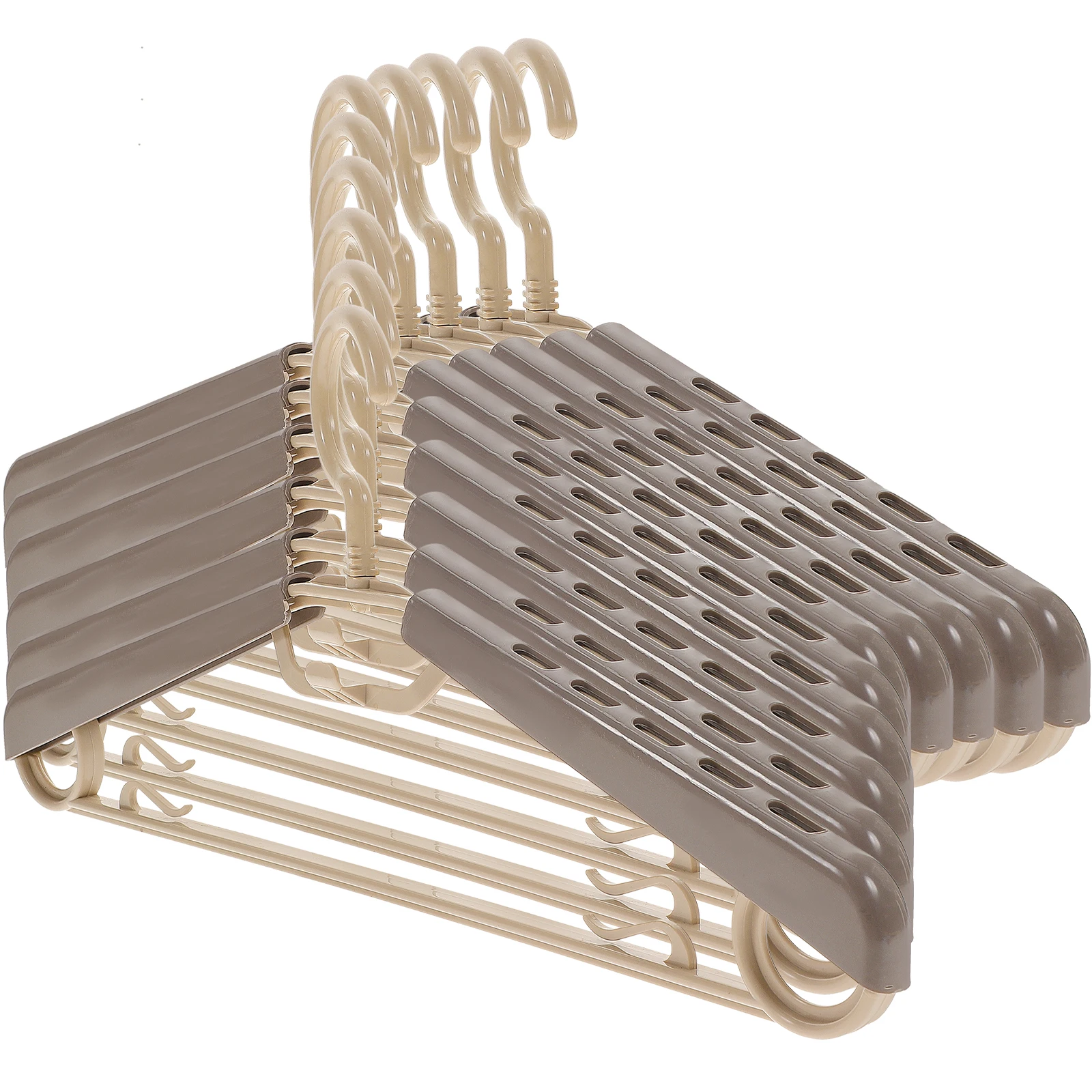 10pcs Adjustable Hangers Plastic Space Saving Clothes Drying Rack for Closet Pants Jean Storage Solution Expandable
10pcs Adjustable Hangers Plastic Space Saving Clothes Drying Rack for Closet Pants Jean Storage Solution Expandable