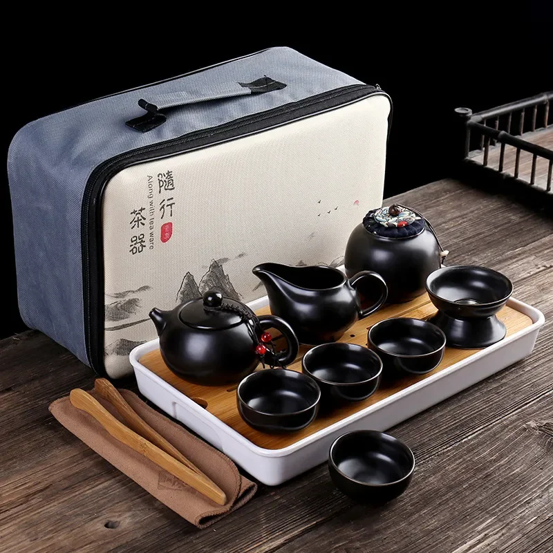 Customize Chinese Kung Fu Teaset Ceramic Portable Teapot Set Outdoor Travel Gaiwan Tea Cups of Ceremony Teacup Fine Gifts
Customize Chinese Kung Fu Teaset Ceramic Portable Teapot Set Outdoor Travel Gaiwan Tea Cups of Ceremony Teacup Fine Gifts