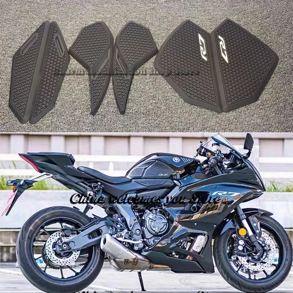 Anti Slip Tank Pad Sticker, Gas Knee Grip, Traction Side, 3M Decal, YAMAHA YZF-R7, 2021-2023
Anti Slip Tank Pad Sticker, Gas Knee Grip, Traction Side, 3M Decal, YAMAHA YZF-R7, 2021-2023