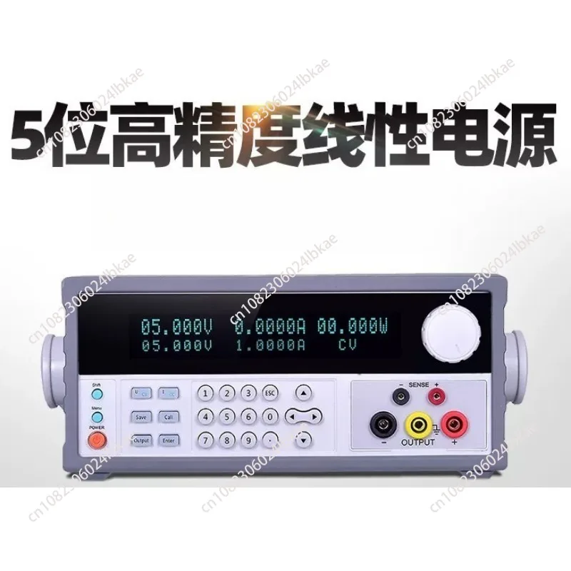 5-digit high-precision programmable dc power supply, low-level programmable linear power supply, 30v 150v 10a
5-digit high-precision programmable dc power supply, low-level programmable linear power supply, 30v 150v 10a