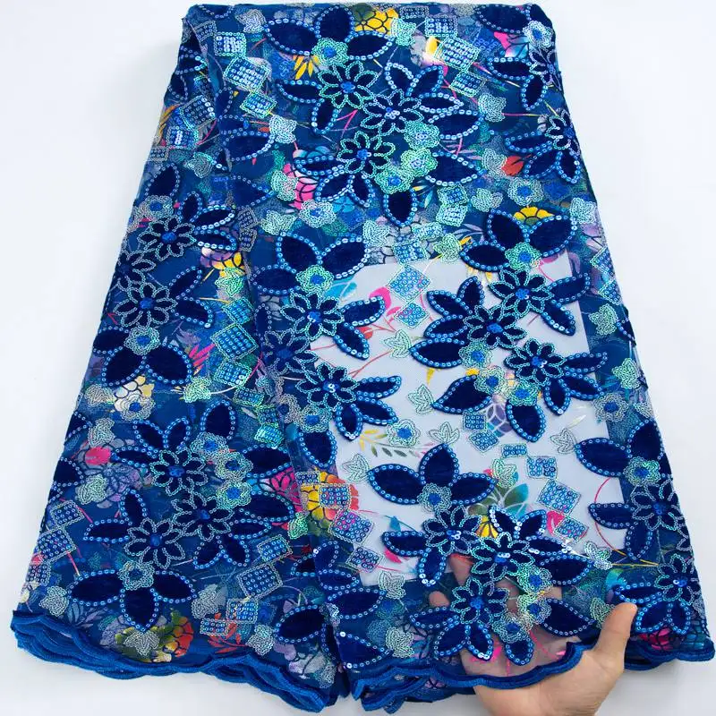 Newest 3D African Lace Fabric 5 Yards High Quality Nigerian Wedding Sequin Velvet Embroidery French Tulle Lace Material S3144
Newest 3D African Lace Fabric 5 Yards High Quality Nigerian Wedding Sequin Velvet Embroidery French Tulle Lace Material S3144