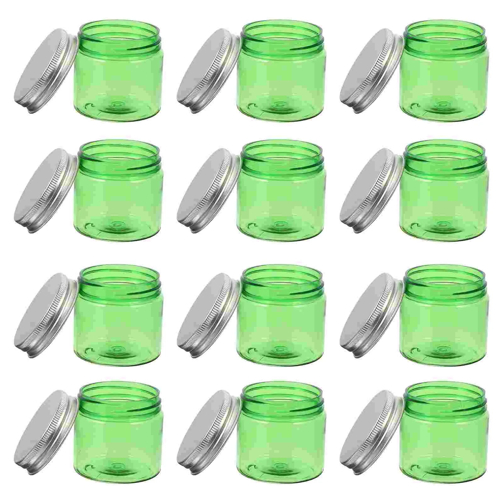 12 Pcs Cream Storage Box Plastic Jars Food Containers Case for Travel Cosmetics
12 Pcs Cream Storage Box Plastic Jars Food Containers Case for Travel Cosmetics
