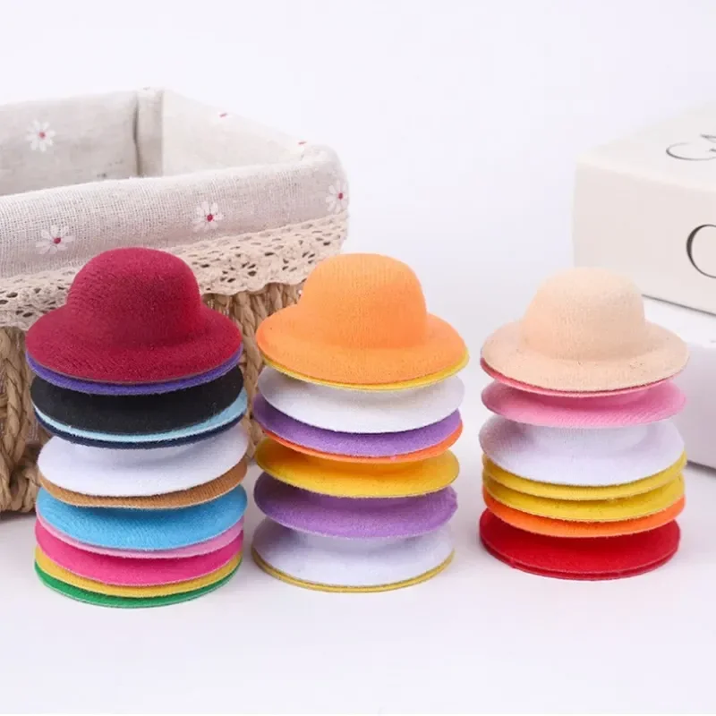 12Pcs Mini Felt Hat DIY Craft Kit, Party Costume Accessories for Holiday Wedding Home Decor 12Pcs Mini Felt Hat DIY Craft Kit, Party Costume Accessories for Holiday Wedding Home Decor
