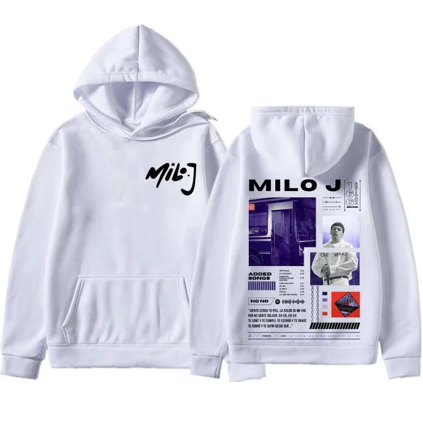 Rapper Milo J 166 Album Merch Print Hoodies Men's Women Hip Hop Sweatshirt Hipster Long Sleeve Oversized Pullover Harajuku Style
Rapper Milo J 166 Album Merch Print Hoodies Men's Women Hip Hop Sweatshirt Hipster Long Sleeve Oversized Pullover Harajuku Style