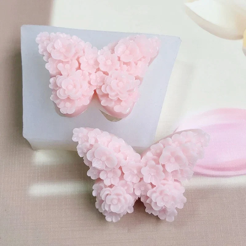1 piece, rose butterfly silicone mold, sugar baking chocolate decorative ornament mold
1 piece, rose butterfly silicone mold, sugar baking chocolate decorative ornament mold