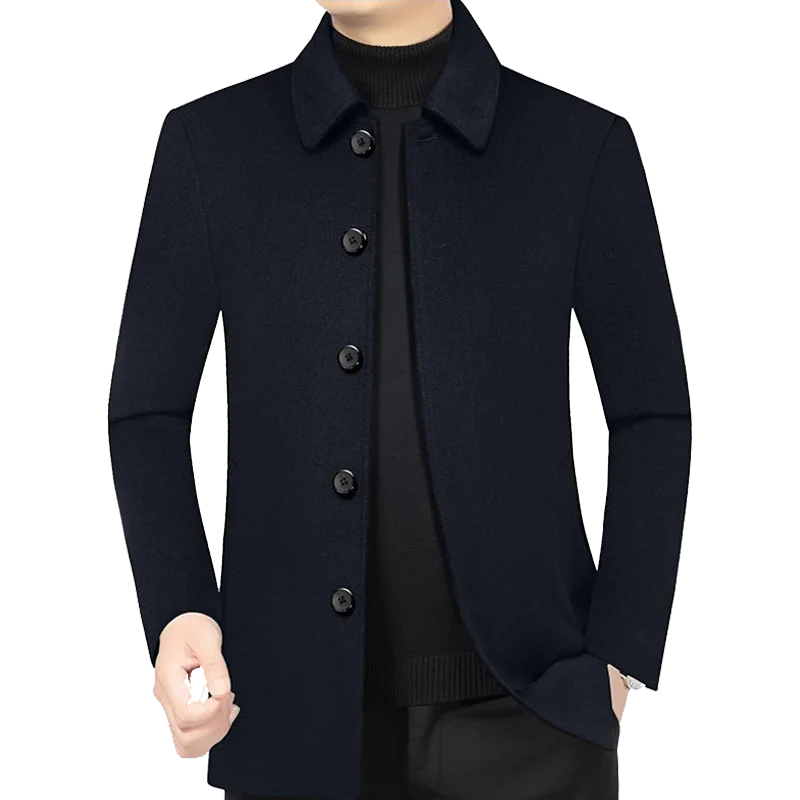 Solid Color Casual Woolen Coats 2026 Autumn Winter Men's 50% Wool Windbreaker Jacket Business Slim Overcoat Daily Wear Top Parka
Solid Color Casual Woolen Coats 2026 Autumn Winter Men's 50% Wool Windbreaker Jacket Business Slim Overcoat Daily Wear Top Parka