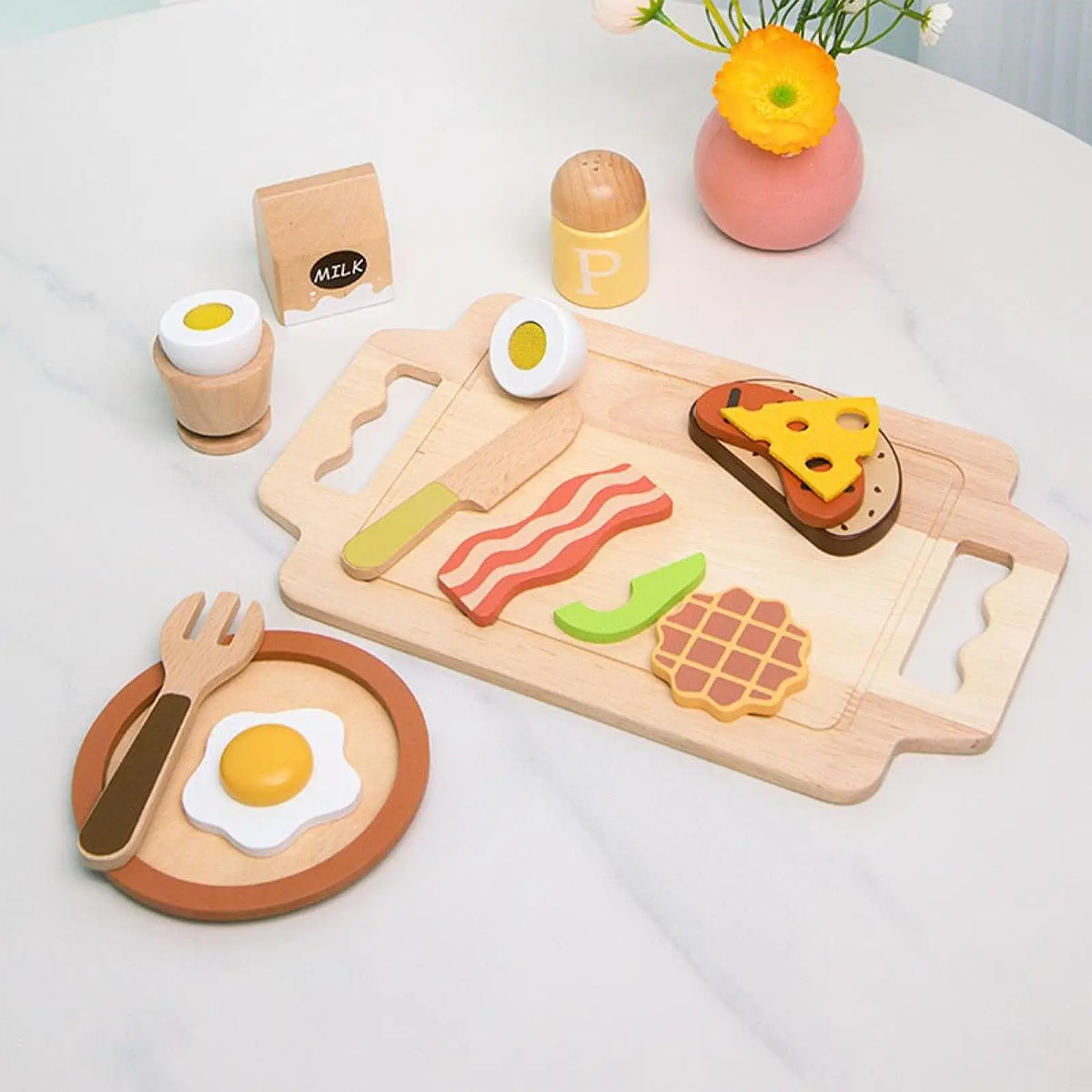 Деревянные наборы для ролевых игр, игровой набор для завтрака, еды, реалистичные ролевые игры, игрушки для приготовления пищи на день рождения, сувениры, модель «сделай сам»
Деревянные наборы для ролевых игр, игровой набор для завтрака, еды, реалистичные ролевые игры, игрушки для приготовления пищи на день рождения, сувениры, модель «сделай сам»