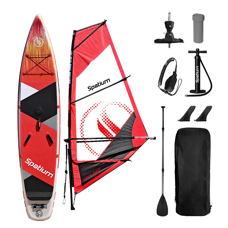 Spatium Inflatable SUP Sailing Surfboard Handheld Sailboard Set Kite Surfboard Paddle Water Skiing Board
Spatium Inflatable SUP Sailing Surfboard Handheld Sailboard Set Kite Surfboard Paddle Water Skiing Board