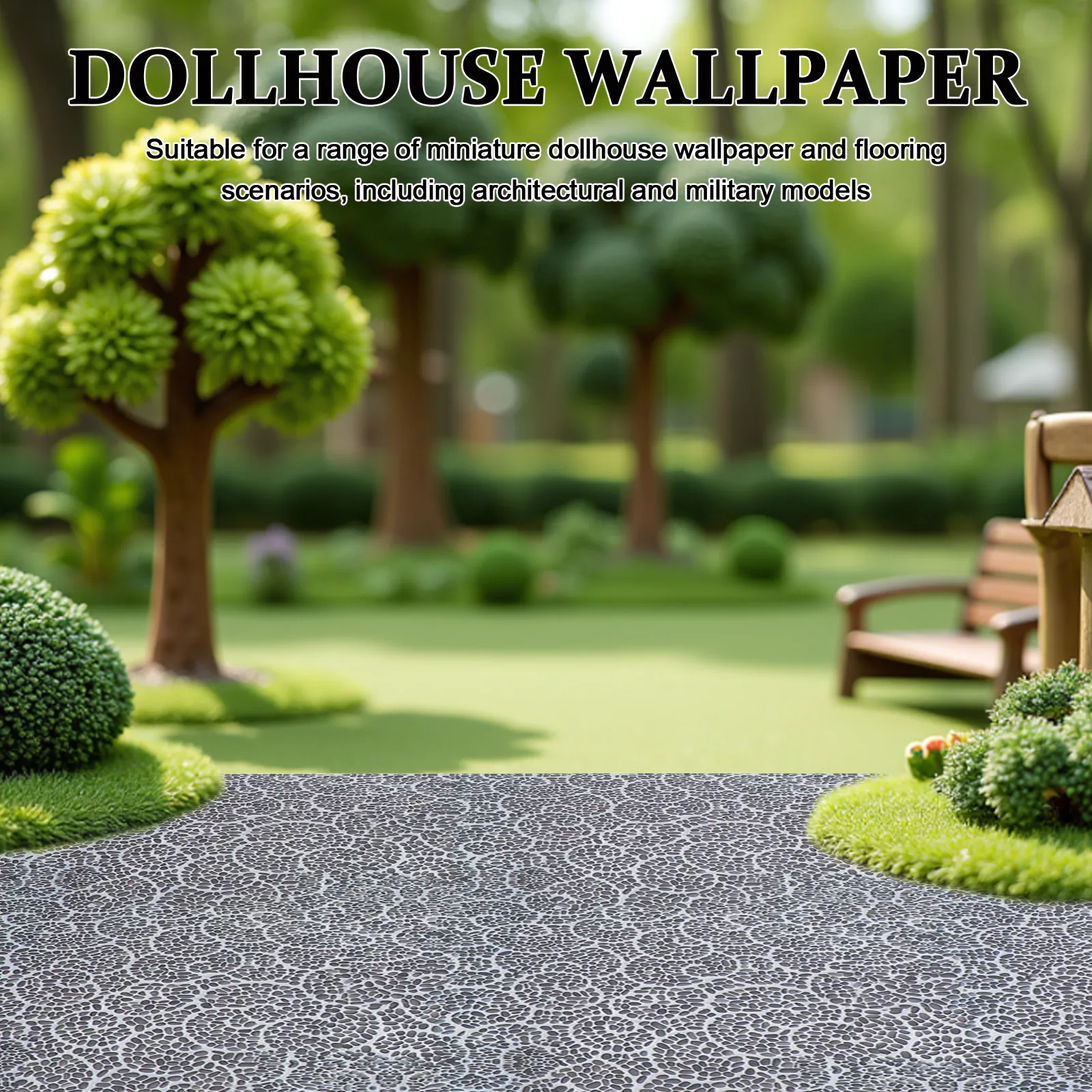 2Pcs Miniature Sand Table Road Surface Stickers Realistic Stone Pavement Peel Stick Flooring Wall Panels for DIY Miniature
2Pcs Miniature Sand Table Road Surface Stickers Realistic Stone Pavement Peel Stick Flooring Wall Panels for DIY Miniature