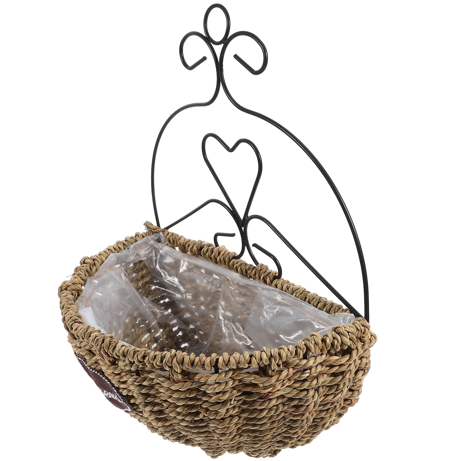 Iron Flower Basket Durable Compact Size Hanging Adornment Balcony Garden nament Plants Rattan Wall Decor Outdoor
Iron Flower Basket Durable Compact Size Hanging Adornment Balcony Garden nament Plants Rattan Wall Decor Outdoor
