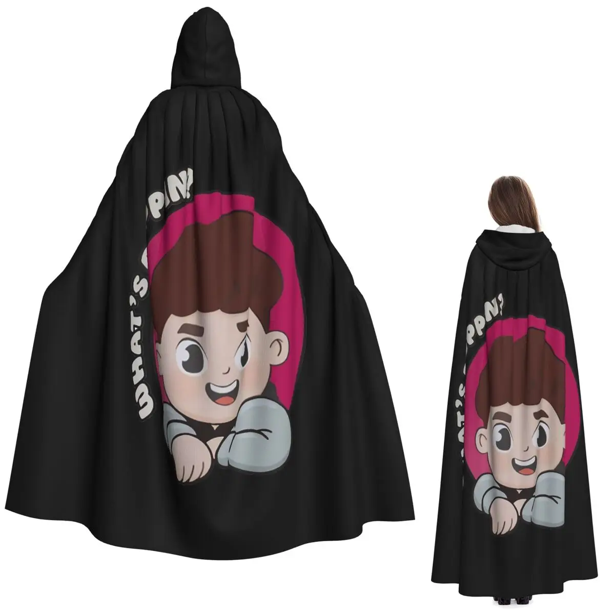 Caylus Long Hooded Cloak Witch Medieval Costume Cosplay Cape HalloweenCoat Adult Unisex
Caylus Long Hooded Cloak Witch Medieval Costume Cosplay Cape HalloweenCoat Adult Unisex