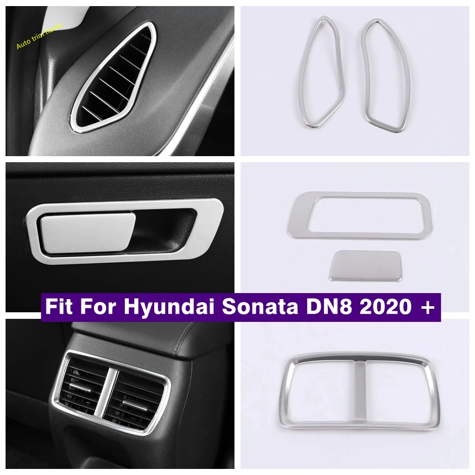 Car Air Conditioning Outlet AC Vent Glove Storage Box Decoration Frame Cover Trim For Hyundai Sonata DN8 2020 - 2023 Accessories
Car Air Conditioning Outlet AC Vent Glove Storage Box Decoration Frame Cover Trim For Hyundai Sonata DN8 2020 - 2023 Accessories