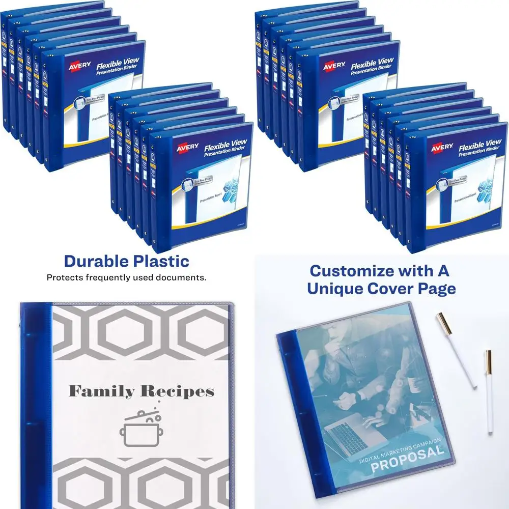 Круглые папки-регистраторы на 3 кольца, 1 дюйм, синие, 12 штук в упаковке, гибкие, для документов
Круглые папки-регистраторы на 3 кольца, 1 дюйм, синие, 12 штук в упаковке, гибкие, для документов