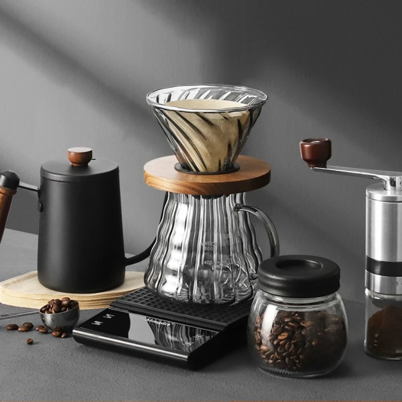 Hand brewed coffee set Coffee filter Hand brewed filter cup sharing pot grinder
Hand brewed coffee set Coffee filter Hand brewed filter cup sharing pot grinder