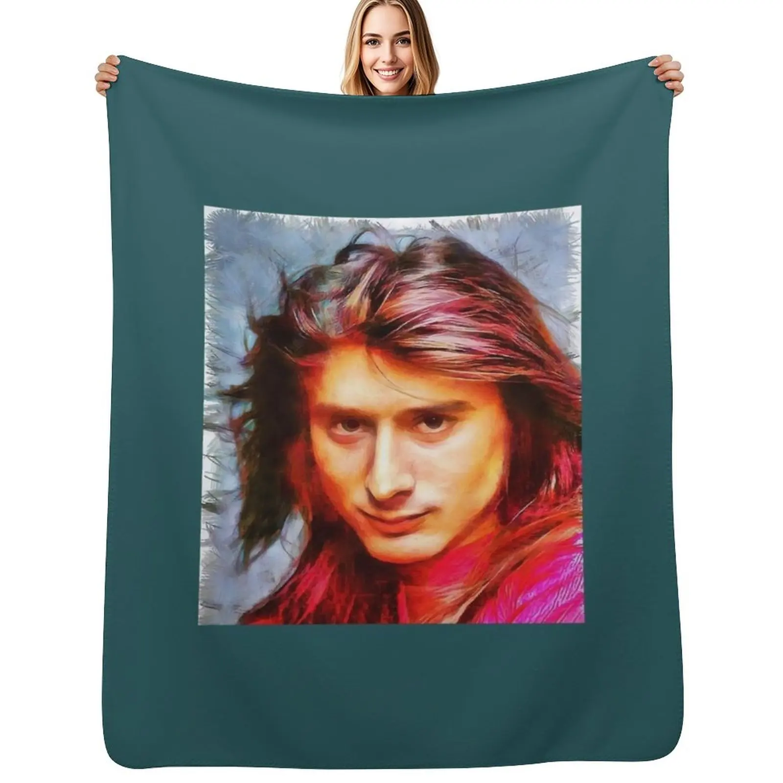 Steve Perry Art Throw Blanket Multi Use Warm Blanket for Living Room Bedroom
Steve Perry Art Throw Blanket Multi Use Warm Blanket for Living Room Bedroom