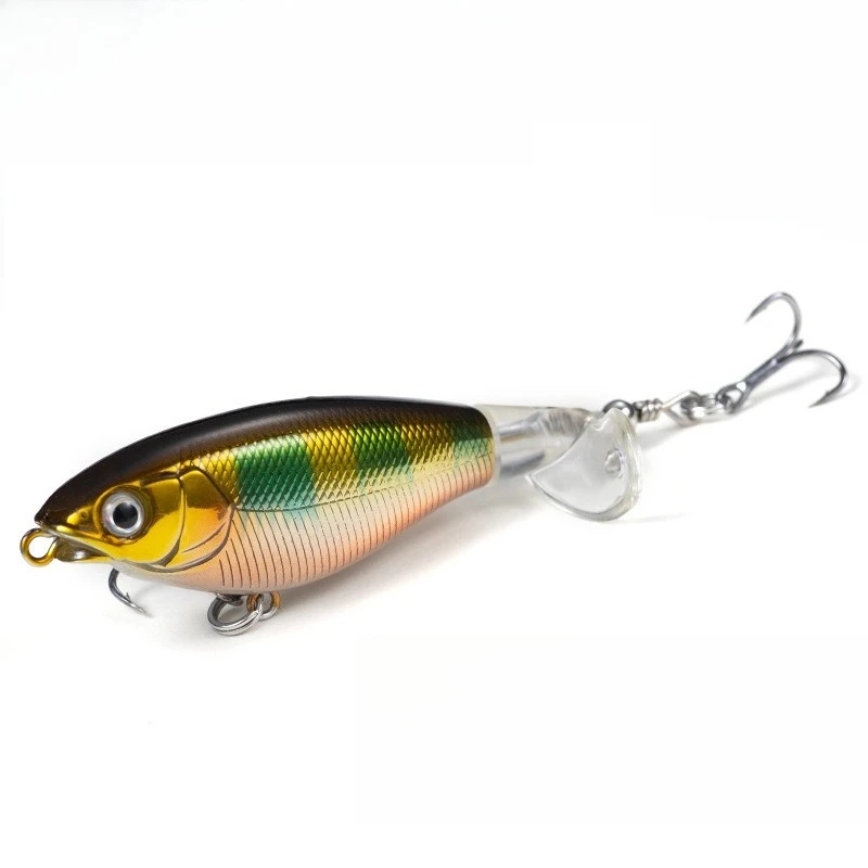 1pcs 6g/10g 65mm/80mmTopwater Top Water Fishing Lure Trolling Catfish Artificial Hard Bait with Soft Rotating Tail FishingTackle
1pcs 6g/10g 65mm/80mmTopwater Top Water Fishing Lure Trolling Catfish Artificial Hard Bait with Soft Rotating Tail FishingTackle
