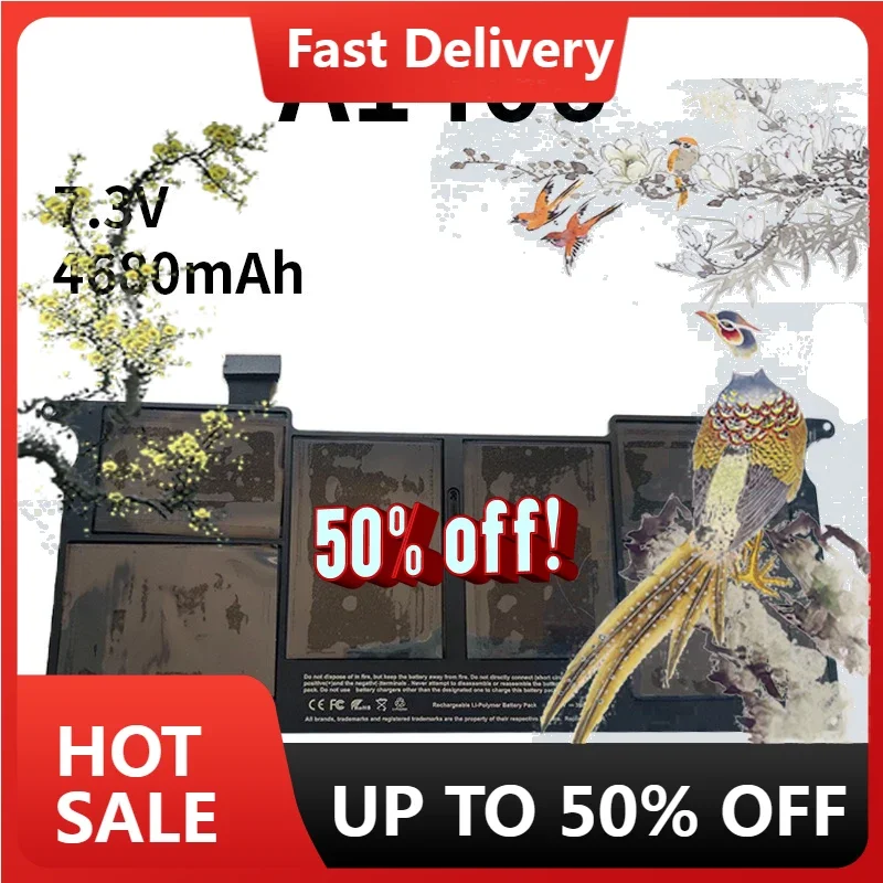 【Fast Delivery】New A1406 7.3V 35Wh A1495 A1375 Replacement Laptop Batttery For Macbook 11 Inch Version Mid 2011 2012
【Fast Delivery】New A1406 7.3V 35Wh A1495 A1375 Replacement Laptop Batttery For Macbook 11 Inch Version Mid 2011 2012