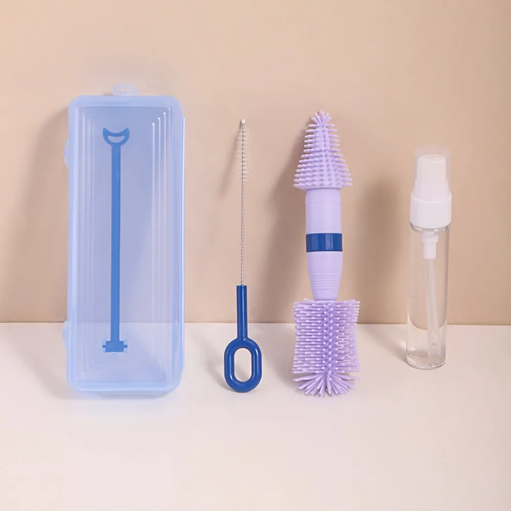 Cute ABS Bottle Cleaning Brush Set TPR Bottle Brush Pacifier Straw Scrubber PP PC Baby Nipple Brush Kit Domestic Workers
Cute ABS Bottle Cleaning Brush Set TPR Bottle Brush Pacifier Straw Scrubber PP PC Baby Nipple Brush Kit Domestic Workers