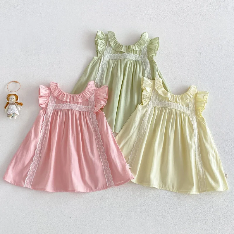 Girl's Princess Dress2026New Summer Baby Cute Lace Dress Children's Super Adorable Summer Dress
Girl's Princess Dress2026New Summer Baby Cute Lace Dress Children's Super Adorable Summer Dress