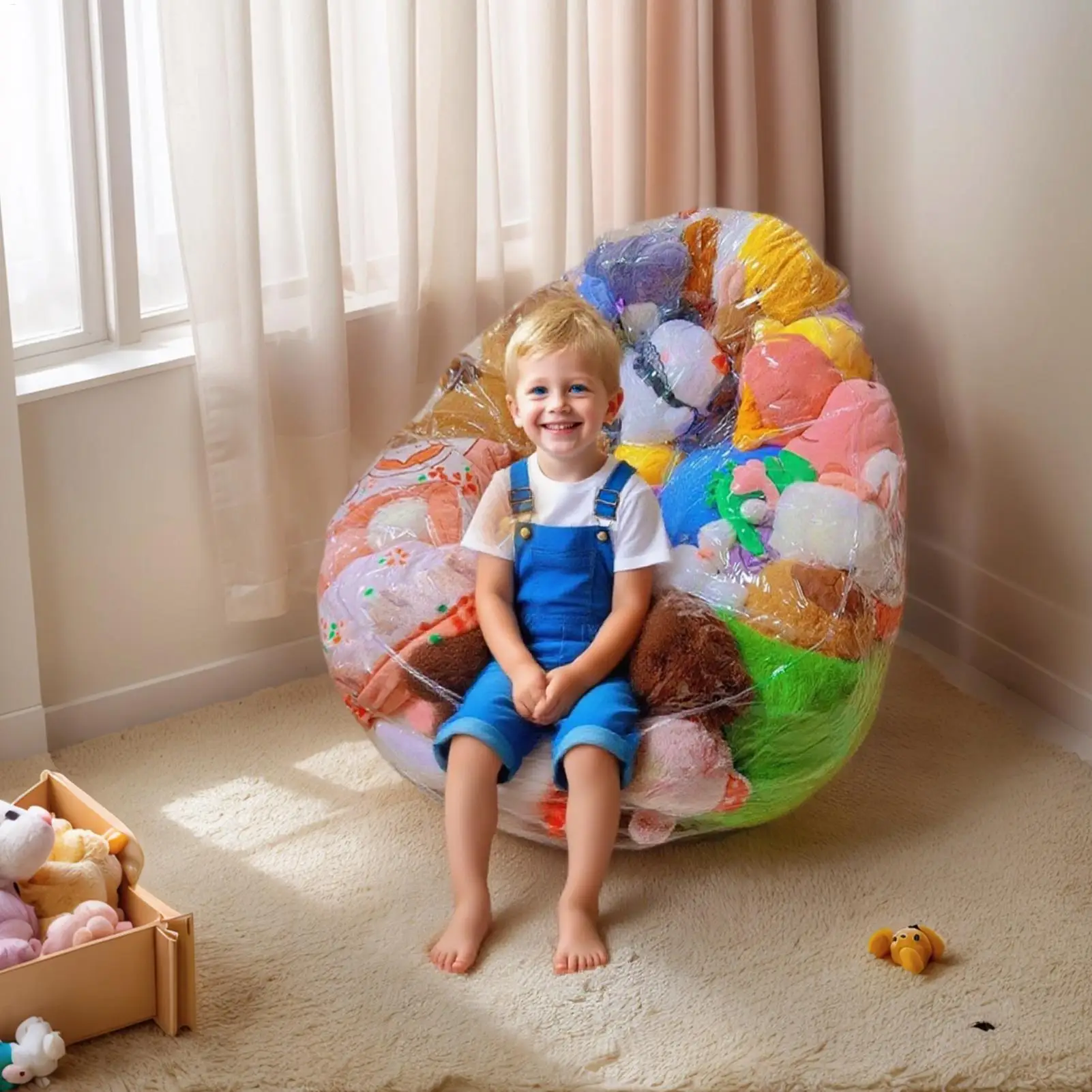 Bean Bag Covers Only Clear Stuffed Animal Storage Bean Bag Comfortable Seat Sofa Protector For Kids Teens Adults Plush Toys
Bean Bag Covers Only Clear Stuffed Animal Storage Bean Bag Comfortable Seat Sofa Protector For Kids Teens Adults Plush Toys
