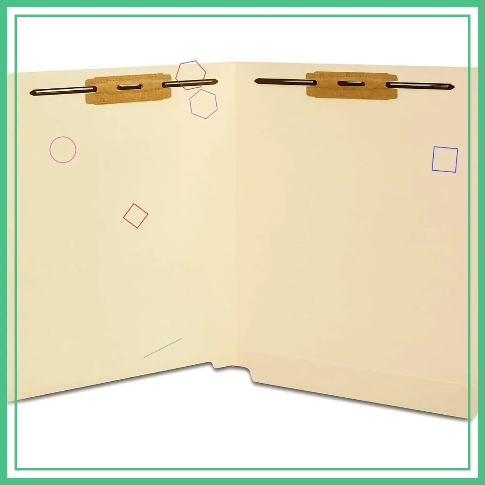 Manila File Folders with Fasteners, Letter Size, 50 Pack, Heavyweight Paper, Reinforced
Manila File Folders with Fasteners, Letter Size, 50 Pack, Heavyweight Paper, Reinforced