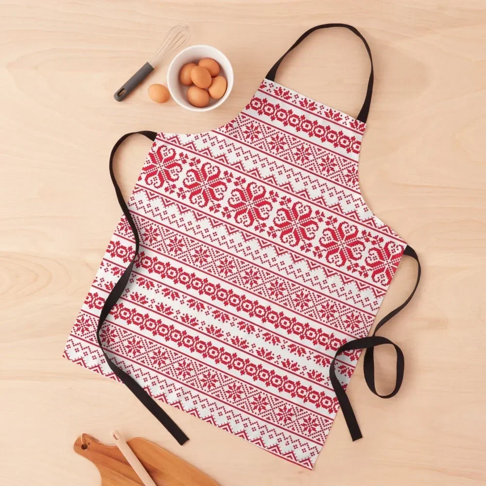 Belarusian Ornament Apron Chef Uniform Kitchens Men Waterproof Kitchen Woman Women's Dress Apron
Belarusian Ornament Apron Chef Uniform Kitchens Men Waterproof Kitchen Woman Women's Dress Apron