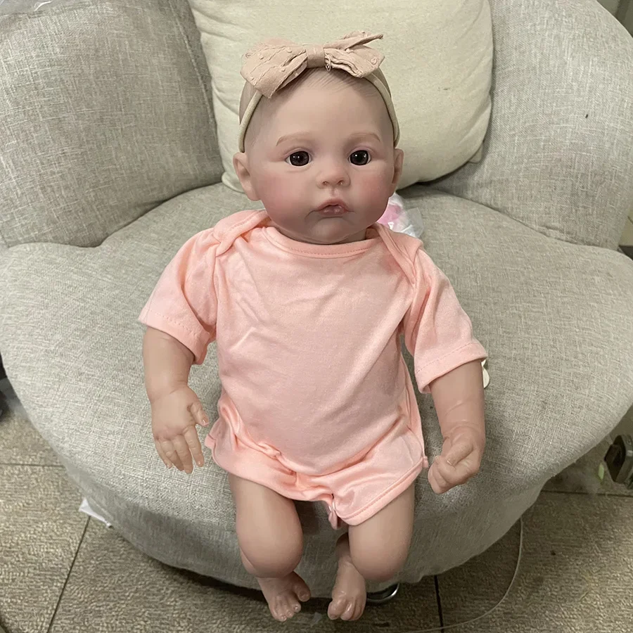 18inch Already Finished Rebornn Baby Doll Meadow Soft Body 100% Handmade 3D Skin with Visbile Veins Collectible Art Doll Gift
18inch Already Finished Rebornn Baby Doll Meadow Soft Body 100% Handmade 3D Skin with Visbile Veins Collectible Art Doll Gift