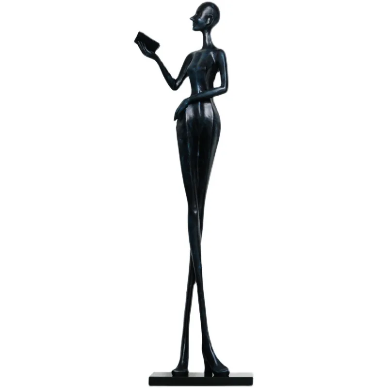 Modern Abstract Art Reading Human Body Sculpture Floor-to-Floor Large Ornament Home Furnishing
Modern Abstract Art Reading Human Body Sculpture Floor-to-Floor Large Ornament Home Furnishing