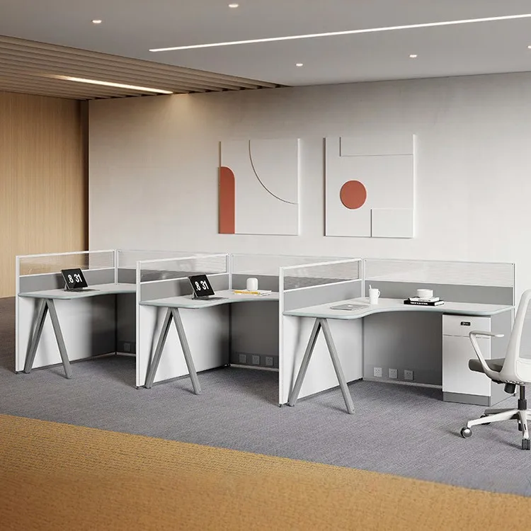 Офис персонала, простая современная компьютерная будка для персонала на четыре человека
Офис персонала, простая современная компьютерная будка для персонала на четыре человека