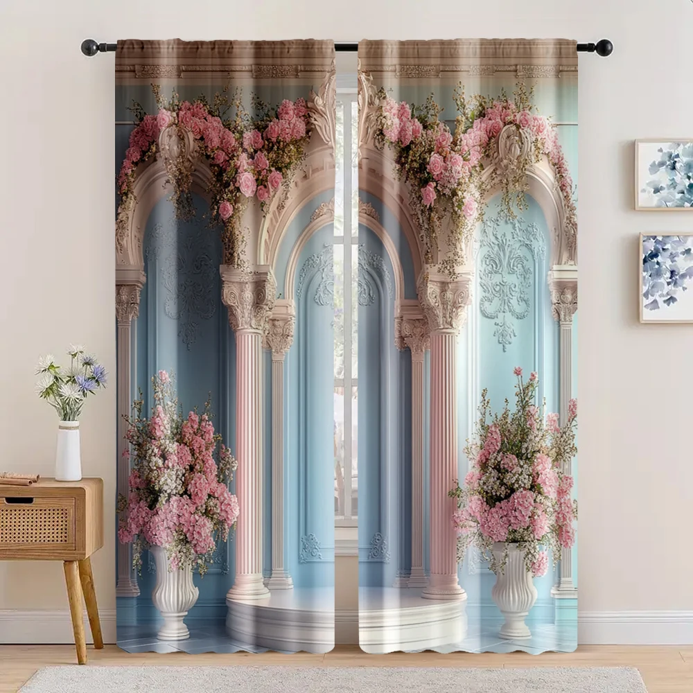 2pc, Romantic Valentine's Day Curtains retro style Versatile Polyester Fabric,Without Electricity Family Party Perfect for
2pc, Romantic Valentine's Day Curtains retro style Versatile Polyester Fabric,Without Electricity Family Party Perfect for