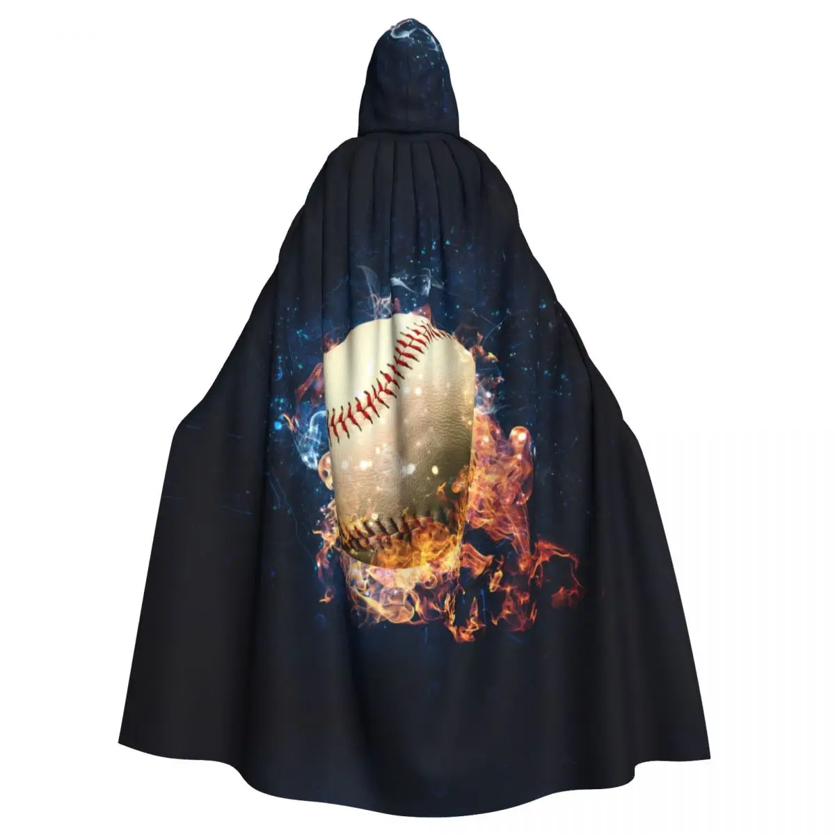 Baseball Burning In Fire Unisex Adult Cloak with Hood Long Witch Costume Cosplay
Baseball Burning In Fire Unisex Adult Cloak with Hood Long Witch Costume Cosplay