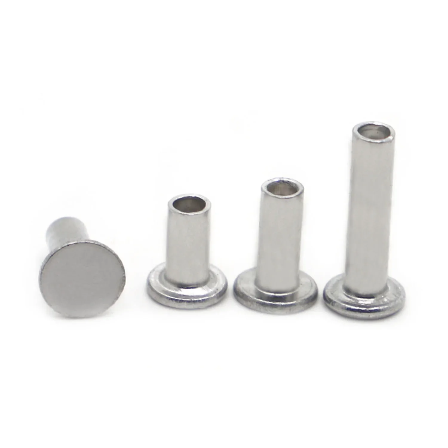 10-50pcs M2 M2.5 M3 M4 M5 M6 Aluminium Flat Truss Head Semi-hollow Bolt Socket Shank Semi-tubuler Rivet GB875
10-50pcs M2 M2.5 M3 M4 M5 M6 Aluminium Flat Truss Head Semi-hollow Bolt Socket Shank Semi-tubuler Rivet GB875