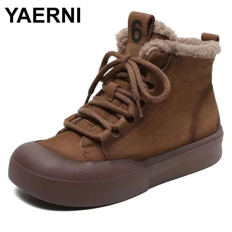 2025 3.5cm Suede Cow Genuine Leather Retro Motorcycle Women Boots Ankle Booties Wedge Platform Ethnic Autumn Spring ZIP Shoes
2025 3.5cm Suede Cow Genuine Leather Retro Motorcycle Women Boots Ankle Booties Wedge Platform Ethnic Autumn Spring ZIP Shoes