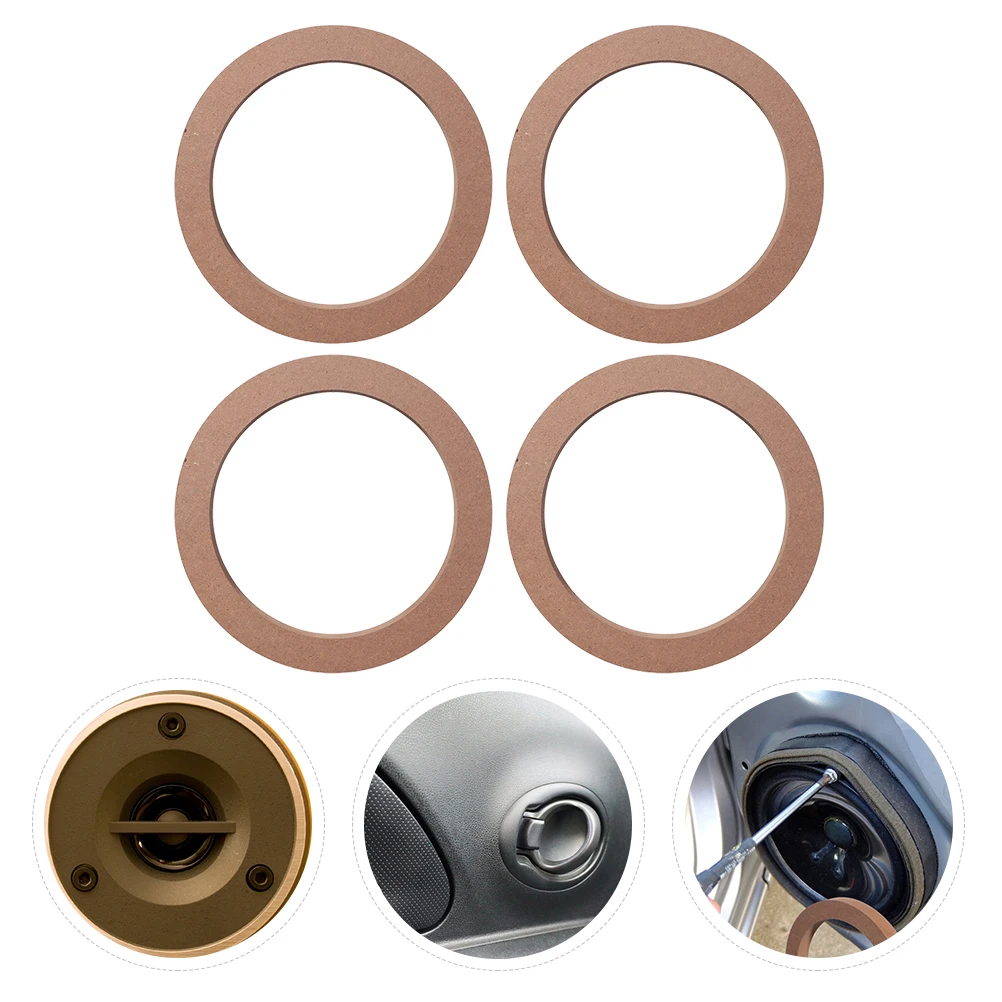 2 Pairs Car Speaker Spacers Rings Adapter Depth Enhancer Insulation Sound Effect Trumpet Vehicles Modification Practical
2 Pairs Car Speaker Spacers Rings Adapter Depth Enhancer Insulation Sound Effect Trumpet Vehicles Modification Practical